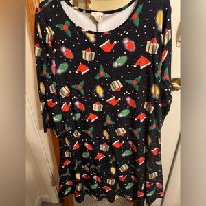 Christmas Dress-leggings material